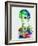 Lou Reed-Nelly Glenn-Framed Art Print