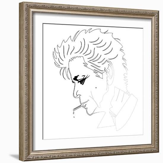 Lou Reed-Logan Huxley-Framed Art Print