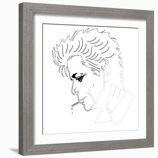 Lou Reed-Logan Huxley-Framed Art Print