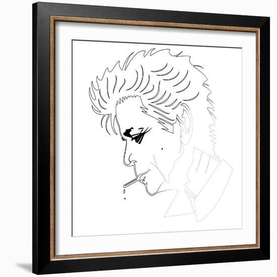 Lou Reed-Logan Huxley-Framed Art Print