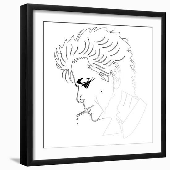 Lou Reed-Logan Huxley-Framed Art Print