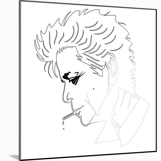 Lou Reed-Logan Huxley-Mounted Art Print