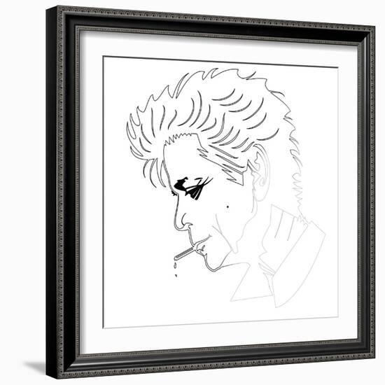 Lou Reed-Logan Huxley-Framed Art Print