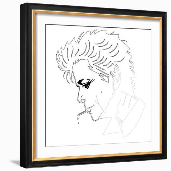 Lou Reed-Logan Huxley-Framed Art Print