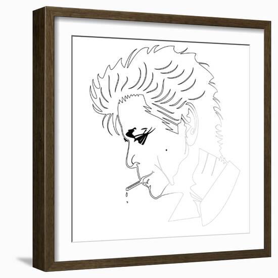 Lou Reed-Logan Huxley-Framed Premium Giclee Print