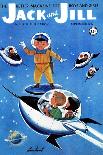 A Day in Outerspace - Jack and Jill, September 1957-Lou Segal-Mounted Giclee Print