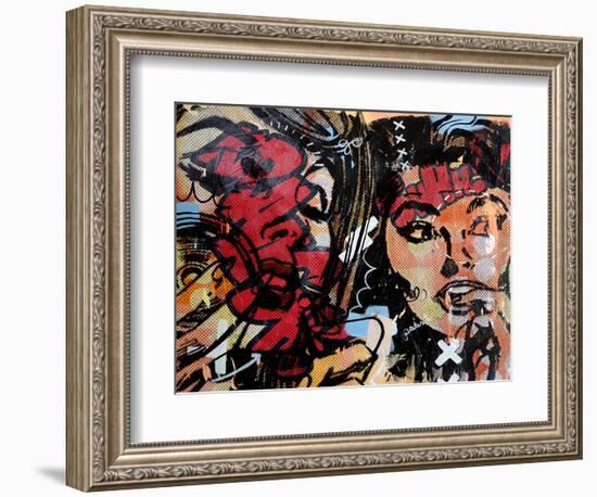 Loud Shhhh-Dan Monteavaro-Framed Giclee Print