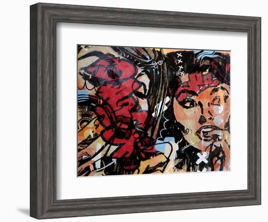 Loud Shhhh-Dan Monteavaro-Framed Giclee Print