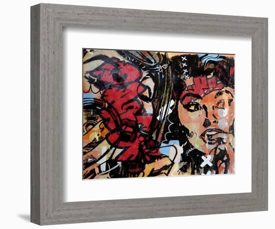 Loud Shhhh-Dan Monteavaro-Framed Giclee Print