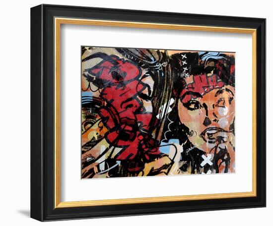 Loud Shhhh-Dan Monteavaro-Framed Giclee Print