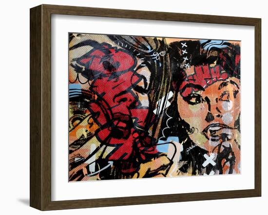 Loud Shhhh-Dan Monteavaro-Framed Giclee Print