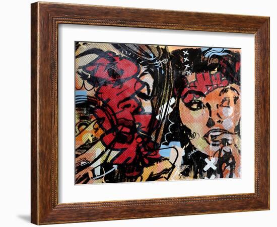 Loud Shhhh-Dan Monteavaro-Framed Giclee Print