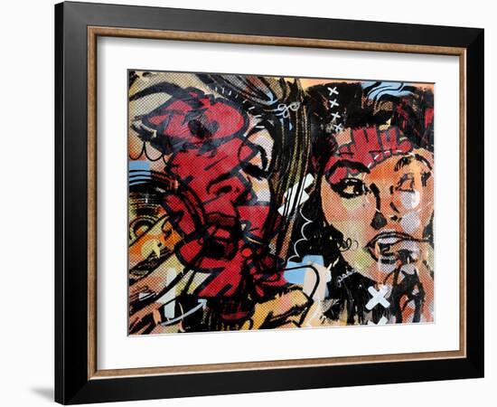 Loud Shhhh-Dan Monteavaro-Framed Giclee Print