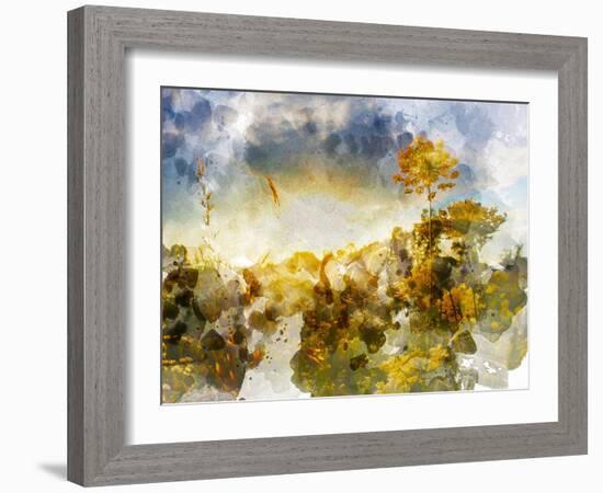 Loud Sky-Chamira Young-Framed Art Print