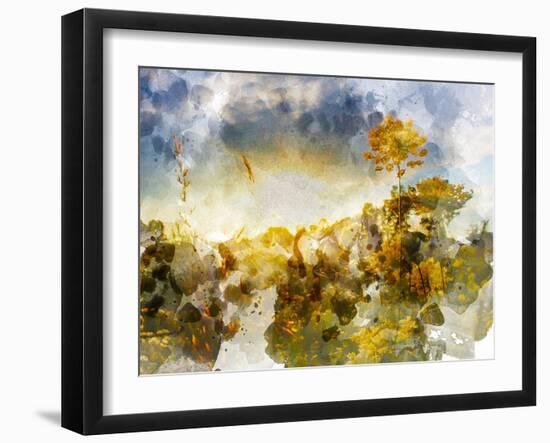 Loud Sky-Chamira Young-Framed Art Print