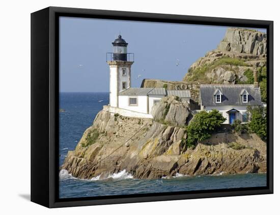 Louet Island, Morlaix Bay, North Finistere, Brittany, France, Europe-De Mann Jean-Pierre-Framed Premier Image Canvas