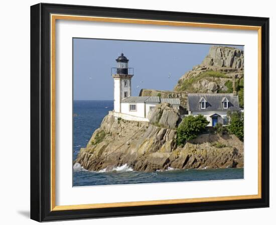 Louet Island, Morlaix Bay, North Finistere, Brittany, France, Europe-De Mann Jean-Pierre-Framed Photographic Print