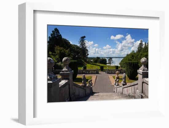 Lough Ennel Seen from the Terraces, Belvedere House,Mullingar County, Westmeath, Ireland-null-Framed Photographic Print