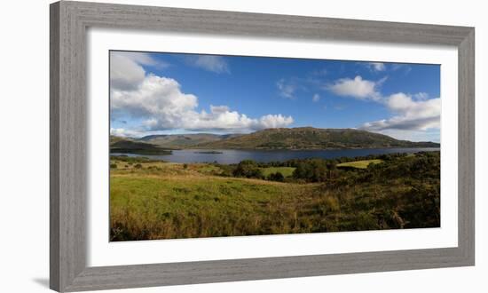 Lough Mask, at Clogh Brack Upper, (An Chloch Bhreac), Joyce's County, Connemara, County Galway-null-Framed Photographic Print