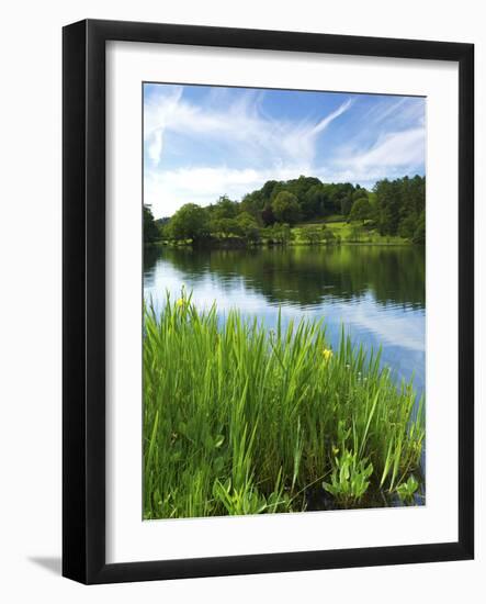 Loughrigg Tarn, Lake District National Park, Cumbria, England, United Kingdom, Europe-Jeremy Lightfoot-Framed Photographic Print