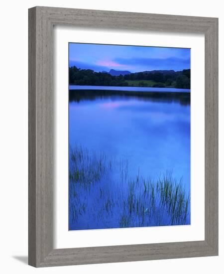 Loughrigg Tarn, Lake District National Park, Cumbria, England, United Kingdom, Europe-Jeremy Lightfoot-Framed Photographic Print