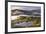 Loughrigg Tarn Surrounded by Misty Autumnal Countryside, Lake District, Cumbria-Adam Burton-Framed Photographic Print