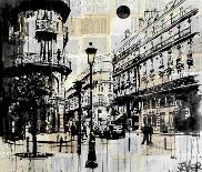 Walking in Montmartre-Loui Jover-Art Print