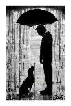 The Black Umbrella-Loui Jover-Art Print