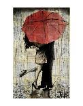 The Black Umbrella-Loui Jover-Framed Art Print