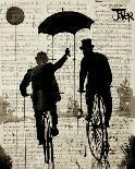 Left Bank-Loui Jover-Stretched Canvas