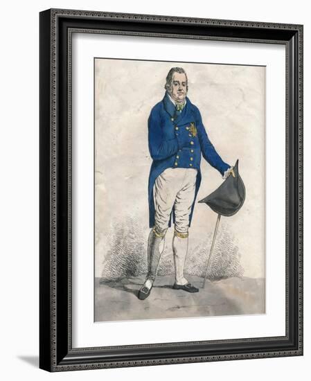 'Louis 18th', 1814-Denis Dighton-Framed Giclee Print