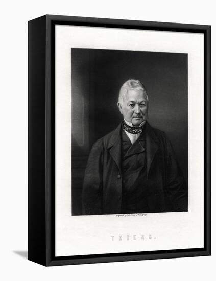 Louis Adolphe Thiers, French Statesman and Historian, 19th Century-W Holl-Framed Premier Image Canvas