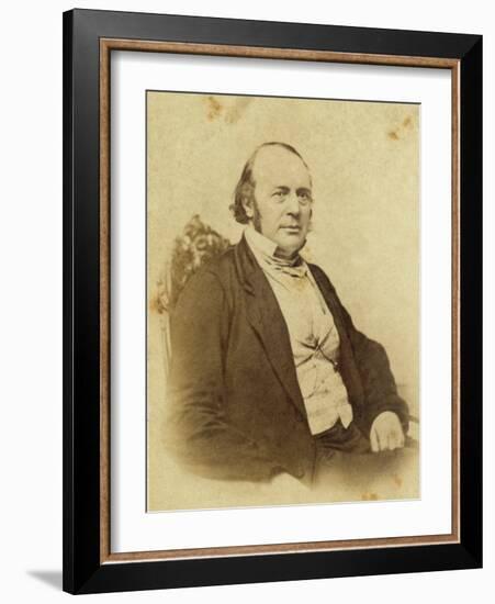 Louis Agassiz, Swiss-American Polymath-Science Source-Framed Giclee Print