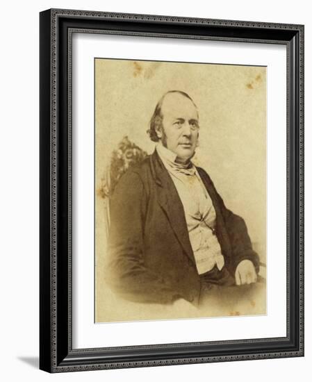 Louis Agassiz, Swiss-American Polymath-Science Source-Framed Giclee Print