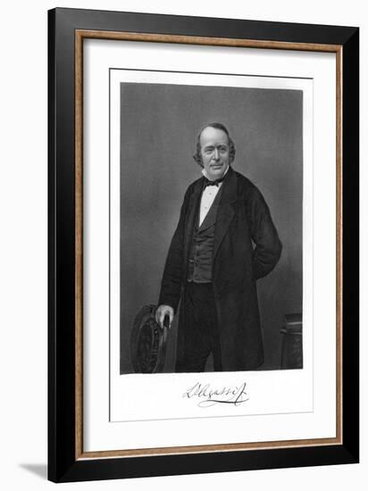 Louis Agassiz-Alonzo Chappel-Framed Art Print