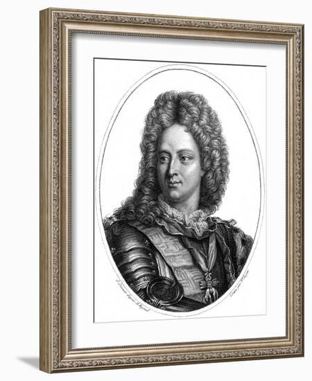Louis Alex. de Bourbon-Hyacinthe Rigaud-Framed Art Print