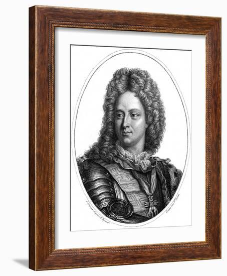 Louis Alex. de Bourbon-Hyacinthe Rigaud-Framed Art Print