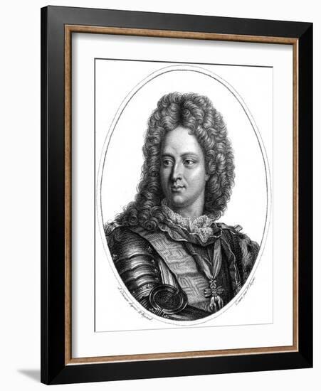 Louis Alex. de Bourbon-Hyacinthe Rigaud-Framed Art Print