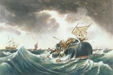 The Taking of the "Kent" by Robert Surcouf in the Gulf of Bengal, 7th October 1800, 1850-Louis Garneray-Giclee Print