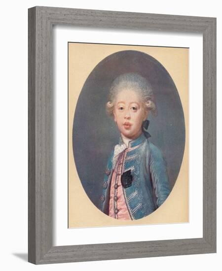 'Louis-Antoine d'Artois Duke of Angouleme', c1785-Joseph Boze-Framed Giclee Print