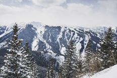 Twin Peaks Sits Above Storm Mountain, Winter In The Wasatch Mountains, Utah-Louis Arevalo-Photographic Print