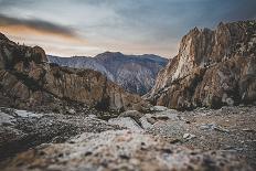 Little Slide Canyon At Dusk, Sawtooth Ridge Area Of The High Sierras, California-Louis Arevalo-Photographic Print