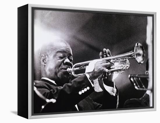 Louis Armstrong (1900-71)-American Photographer-Framed Premier Image Canvas