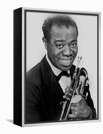 Louis Armstrong C. 1947-null-Framed Stretched Canvas