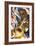 Louis Armstrong: Collage-Shen-Framed Art Print