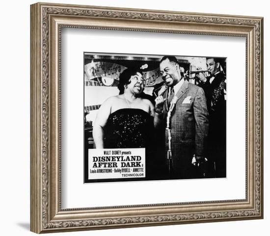 Louis Armstrong, Disneyland (1954)-null-Framed Photo