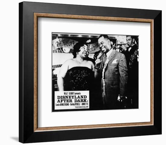 Louis Armstrong, Disneyland (1954)-null-Framed Photo