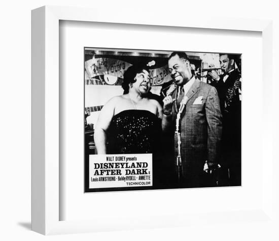 Louis Armstrong, Disneyland (1954)-null-Framed Photo