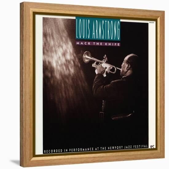 Louis Armstrong - Mack the Knife-null-Framed Stretched Canvas