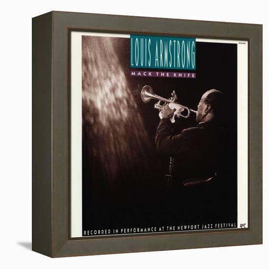 Louis Armstrong - Mack the Knife-null-Framed Stretched Canvas